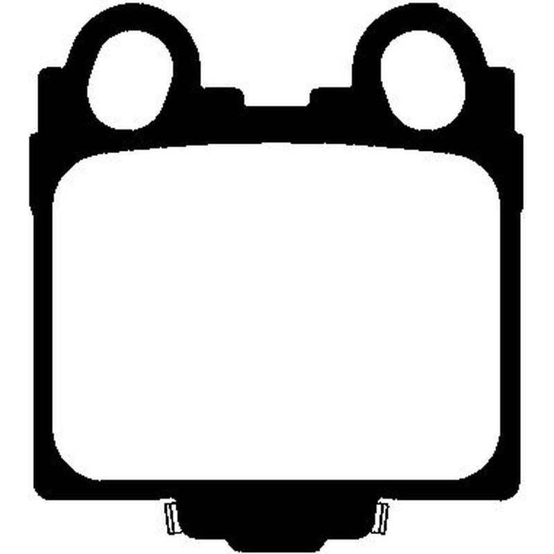 Abtex Rear Brake Pad Set fits Lexus Gs 1997-2004