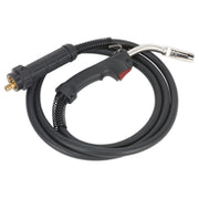 Sealey MIG Torch 4m Euro Connection MB25 MIG/N425 Sealey - Dynamic Drive