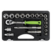 Sealey Socket Set 19pc 3/8"Sq Drive Metric S01235 Sealey - Dynamic Drive