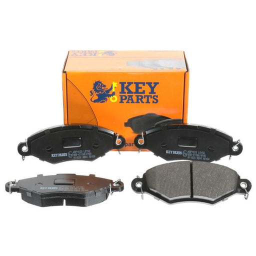 Key Parts 4 x Front Brake Pad Set fits Peugeot 206 1998-2012 1.1 1.4 1.6 1.9