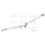 Apec Brake Hydraulic Hose Line Front Left fits Toyota Yaris/Vitz 2010-2020