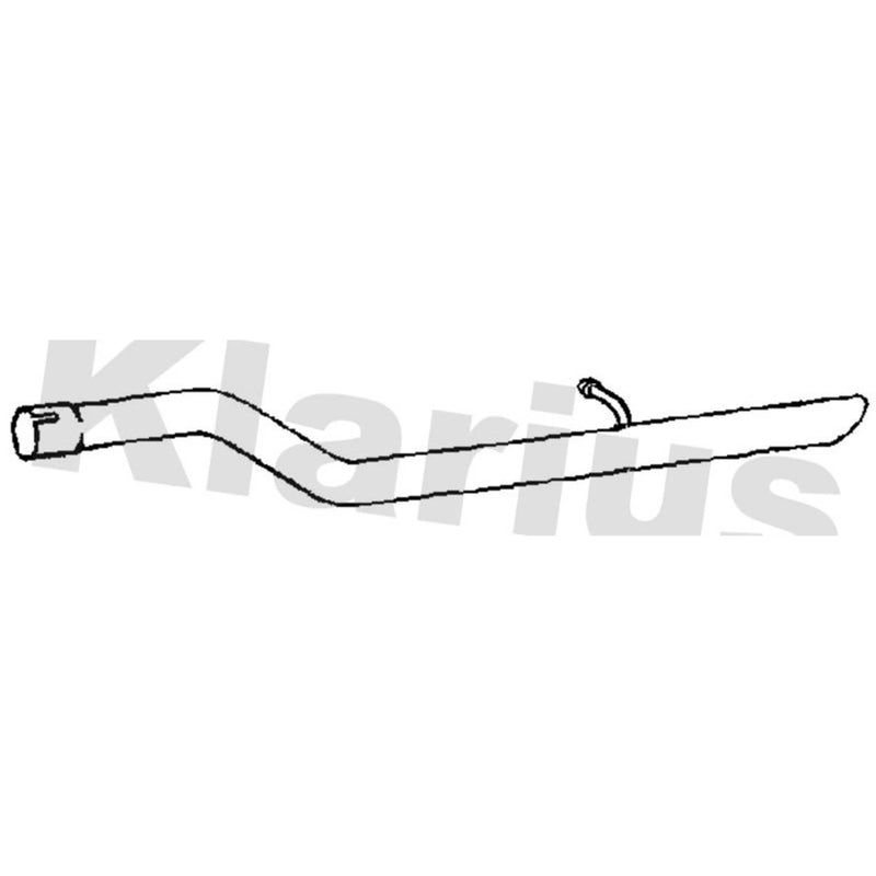 Klarius Exhaust Pipe OD fits VW Jetta IV 2010-2015 1.6