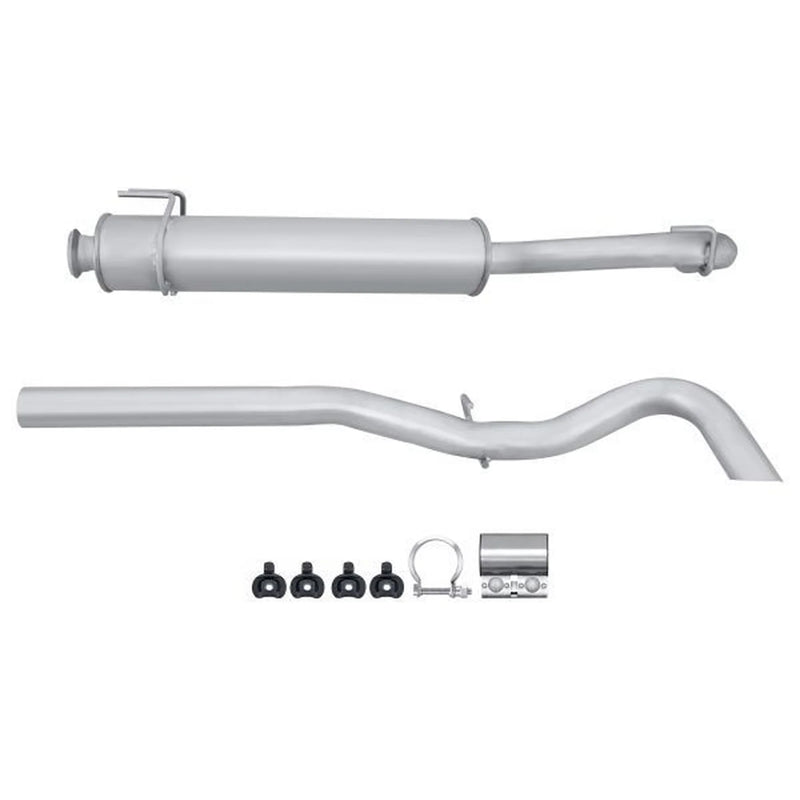 Hella End Silencer Rear fits Opel Movano A 1999-2001 2.2 2.8