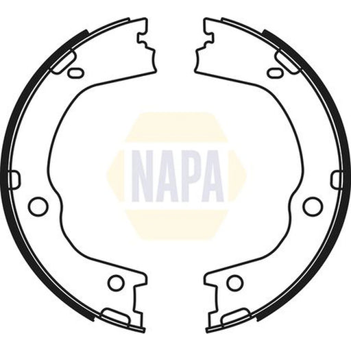 NAPA Parking Brake Shoe Set NBS5049