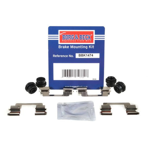 Borg & Beck Brake Pad Accessory Fitting Kit Rear BBK1474