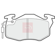 Apec Front Brake Solid Discs & Pads fits Renault Super 5 1986-1996 1.4