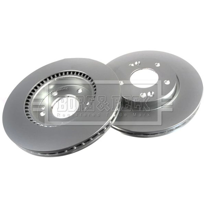 Borg & Beck Front & Rear Brake Discs & Pads fits Hyundai IX20 2010-2019 1.4 1.6