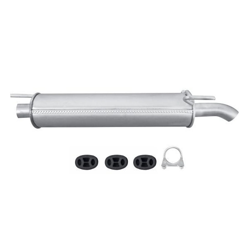 Hella End Silencer Rear fits Opel Astra F 1991-2001 1.4 1.6 1.7