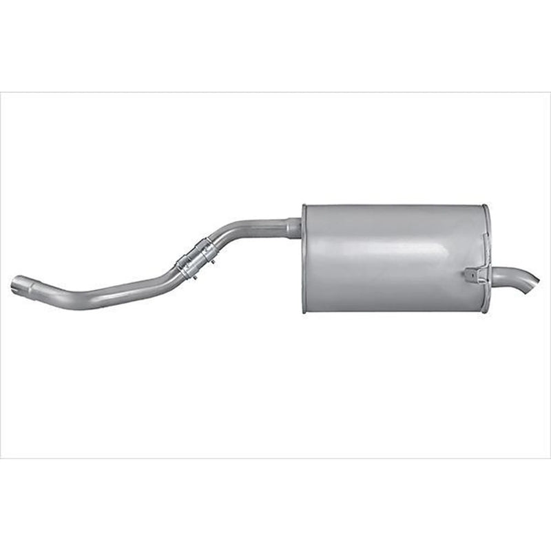 Hella End Silencer Rear fits Renault Clio III 2005-2014 1.4 1.6
