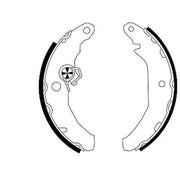 Mintex Brake Shoe Set Axle Kit fits Ford Fiesta 1983-1989 1.0 1.1 1.3 1.4 1.6