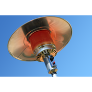 Dellonda Outdoor Garden Gas Patio Heater 13kW Commercial & Domestic Use Black Dellonda  - Dynamic Drive