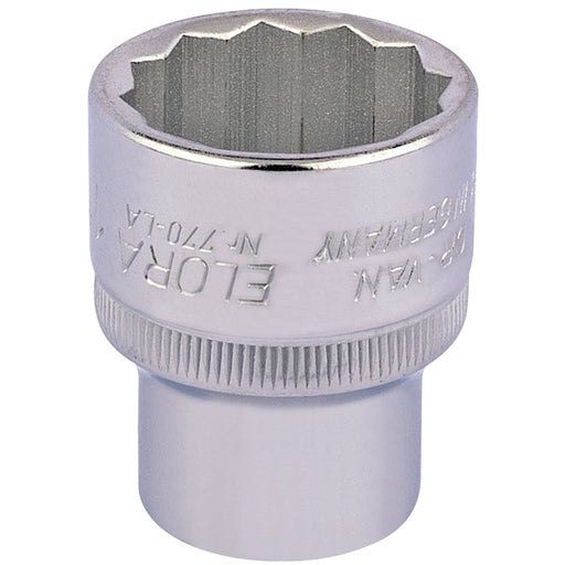 Draper Elora Bi-Hexagon Socket, 1/2" Sq. Dr., 1" 24476 Draper - Dynamic Drive