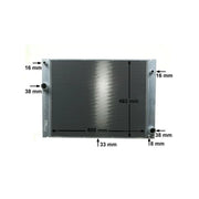 Mahle Engine Radiator fits BMW 7 2005-2008