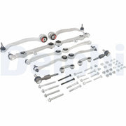 Delphi 12 x Control Arm Repair Kit Front fits Audi A6 C5 1997-2005