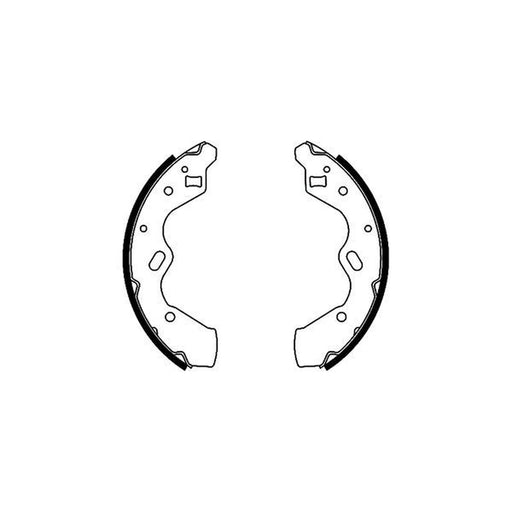 Mintex Brake Shoe Set Axle Kit fits Mazda Demio 1996-2003 1.3 1.5