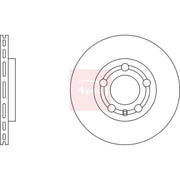 Apec Front & Rear Brake Discs & Pads fits Skoda Fabia II 2006-2014 1.2