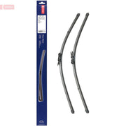 Denso 2 x Front Wiper Blades fits Seat Leon 2005-2012 1.2 1.4 1.6 1.8 1.9 2.0