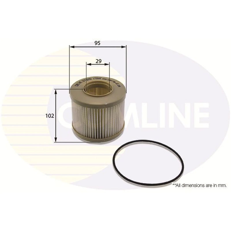 Comline Fuel Filter Element fits Mercedes-Benz Sprinter 2-T 1995-2006