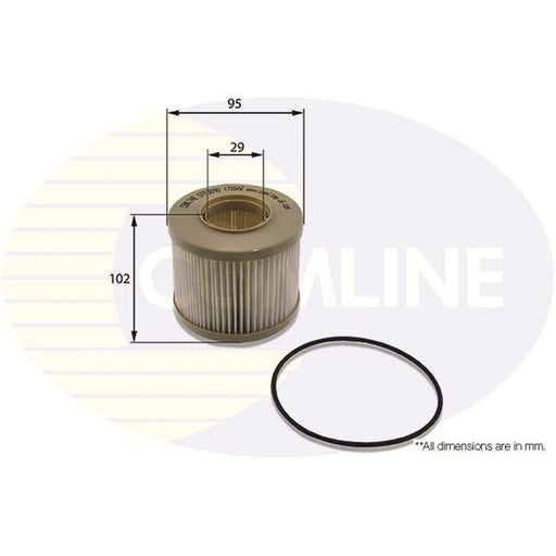 Comline Fuel Filter Element fits Mercedes-Benz Sprinter 2-T 1995-2006