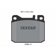 Textar Front Brake Pad Set 2039213