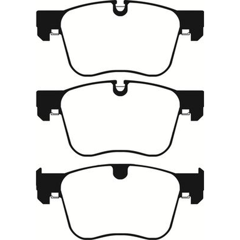 Abtex Front Brake Pad Set fits Citroën Berlingo 2018-2019 1.2 1.5 1.6