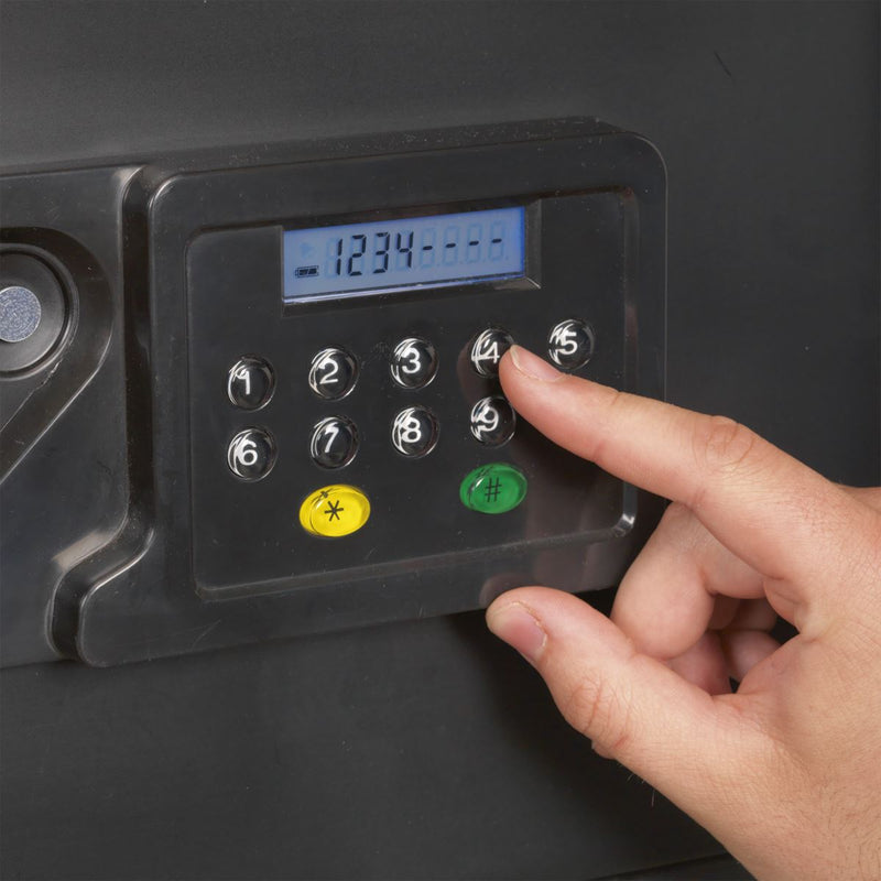 Sealey Electronic Combination Fireproof Safe 450 x 380 x 305mm SCFS04 Sealey - Dynamic Drive