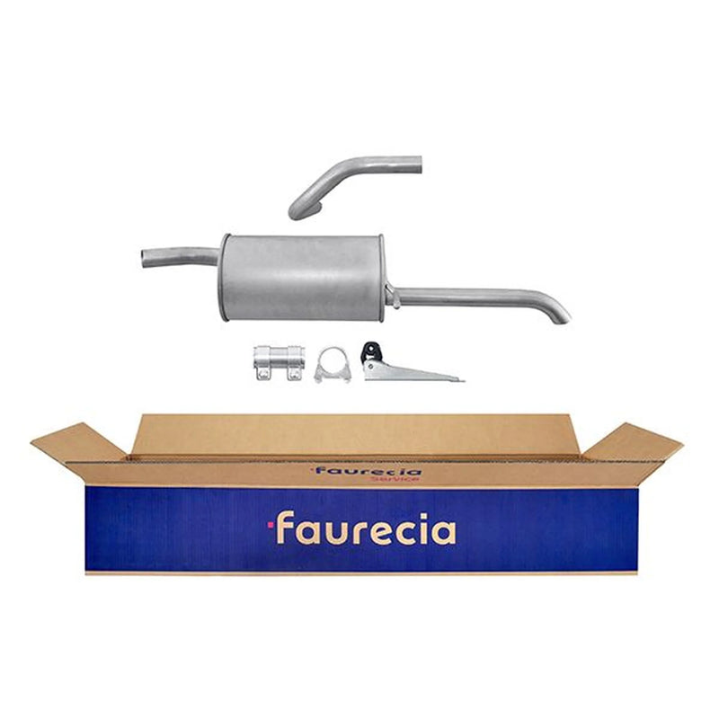Hella End Silencer Rear fits Seat Cordoba 2002-2009 1.2