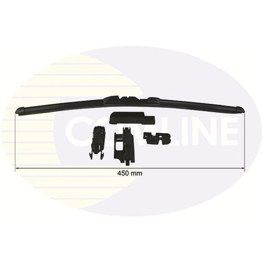 Comline Passenger Side Wiper Blades fits Acura Integra 1985-1990 1.5 1.6
