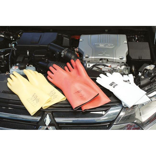 Laser Leather Overgloves - Medium (9) 6619 Laser - Dynamic Drive