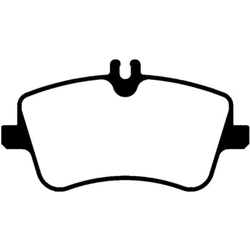 Abtex Front Brake Pad Set fits Mercedes-Benz C-Class 2000-2008