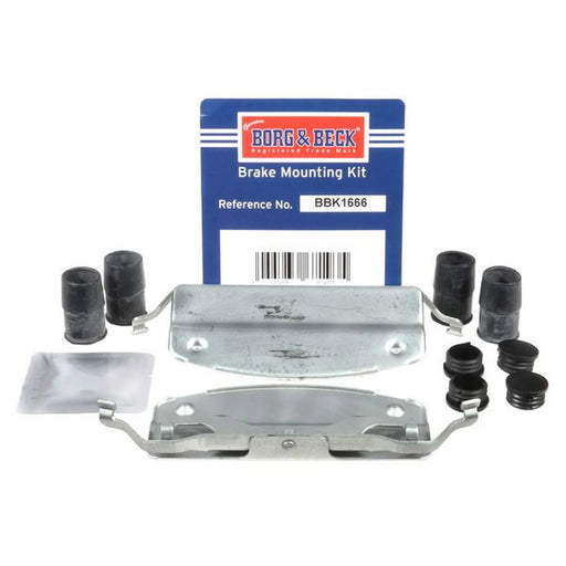 Borg & Beck Brake Pad Accessory Fitting Kit Front BBK1666
