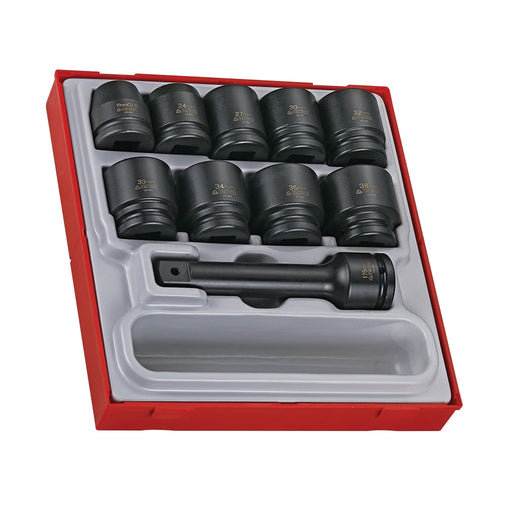 Teng Tools 3/4 Impact Socket Set DIN TT2 12 Pieces Teng Tools - Dynamic Drive