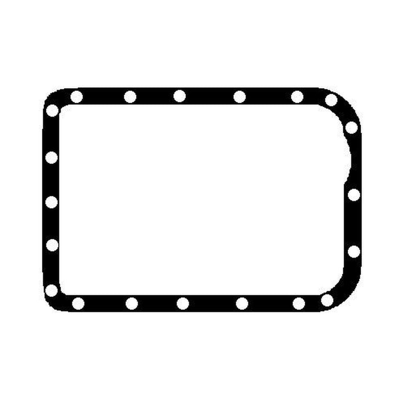 BGA Oil Sump Gasket Wide 3mm Thick fits Alfa Romeo 145 1994-1996 1.4 1.6 1.7