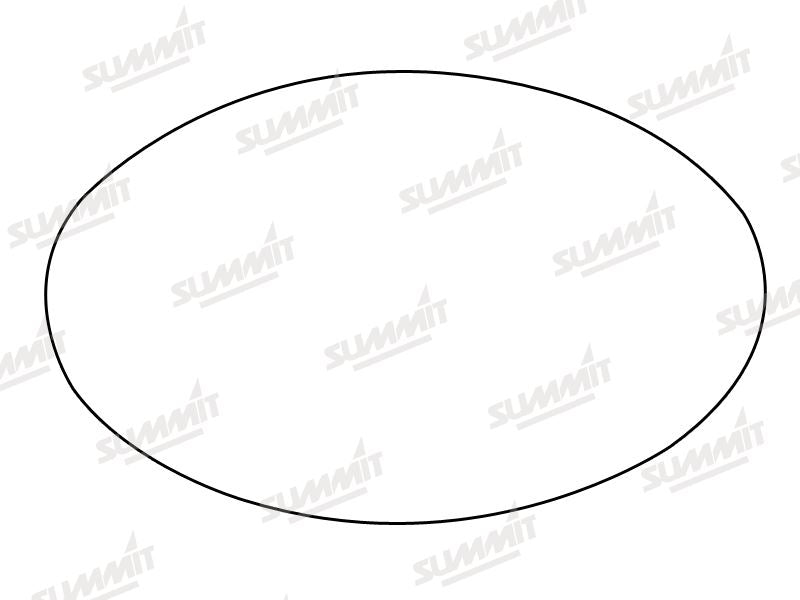Summit Heated Base Plate With Standard Mirror Glass fits BMW Mini 01 to 06 LHS Summit - Bars 4 Cars