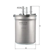 Mahle Fuel Filter Element fits Audi A1 2010-2015 1.6