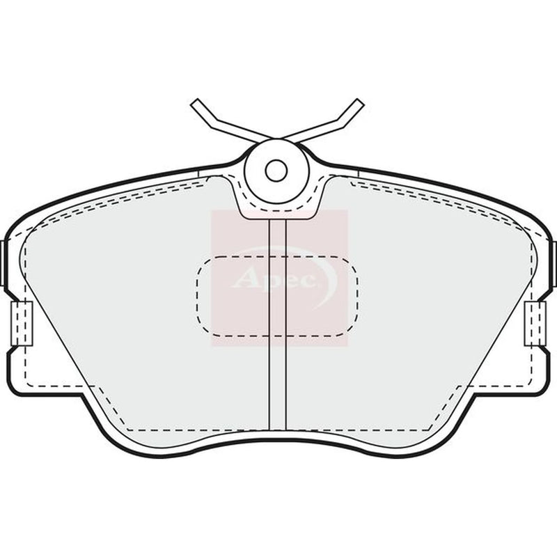 Apec Front Brake Pad Set PAD466