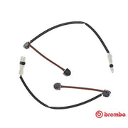 Brembo 2 x Brake Pad Wear Sensor Front fits Porsche 911 2008-2011 3.6