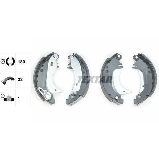 Textar Brake Shoe Set Axle Kit 91038201