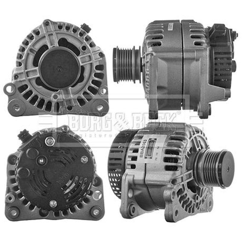 Borg & Beck Car Alternator 12V fits Ldv Maxus 2005-2009 2.5