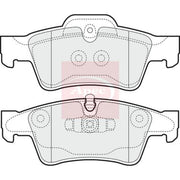Apec Rear Brake Pad Set fits Mercedes-Benz G-Class 2012-2018