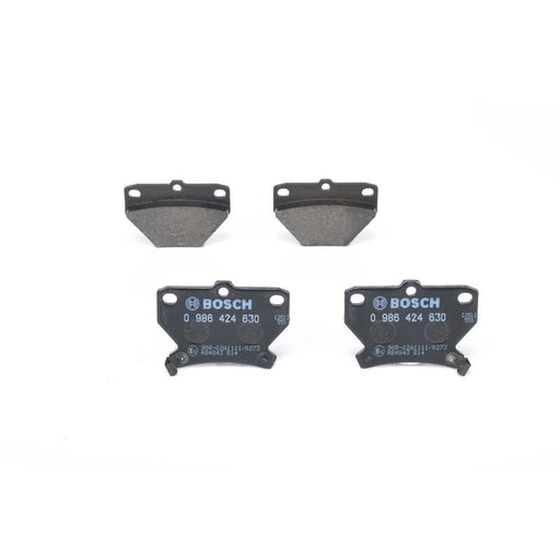 Bosch Front & Rear Pads fits Toyota Corolla 2001-2008 1.4 1.6 2.0