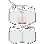 Apec Front Brake Pad Set fits Peugeot 106 I 1991-1996 1.0 1.1 1.3 1.4