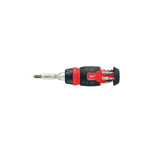 Milwaukee 8 In 1 Ratch Multi Bit Screwdriver 4932480581 Milwaukee - Dynamic Drive
