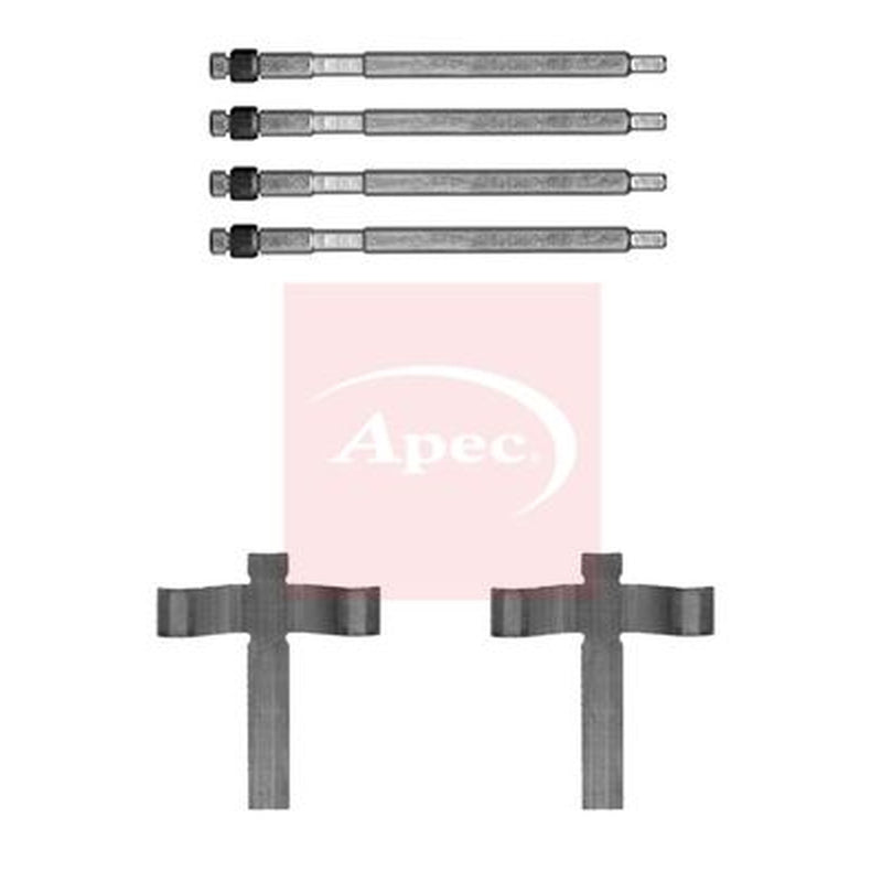 Apec Brake Shoe Accessory Kit Rear fits Renault Captur II 2020 on