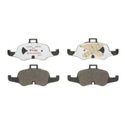 Brembo 4 x Front Brake Pad Set fits Audi Tt 2014-2018 1.8 2.0 2.5