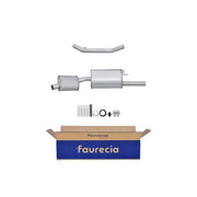 Hella End Silencer Rear fits Peugeot 504 1971-1986 2.0 2.3