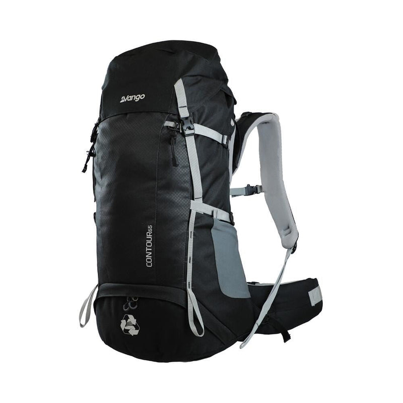 Vango Contour 65 Black Rucksack Backpack Vango - Bars 4 Cars