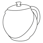 Edgcumbe stainless steel and glass teapot (0.9L) 1177 UK Camping And Leisure - Dynamic Drive