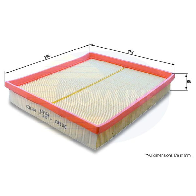 Comline Engine Air Filter fits Nissan Primastar 2003 on 2.5