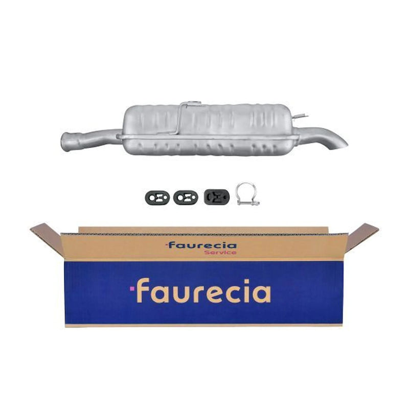 Hella End Silencer Rear fits Peugeot 306 1994-2001 1.8 2.0